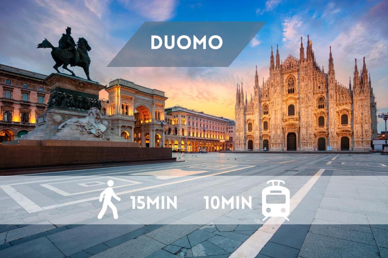 Ferienwohnung Loft Duomo Navigli 12 Min A Piedi Mailand Exterior foto